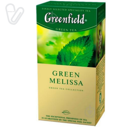 Чай Грінфілд Green Melissa (25 пак./пак.) - Фото 1