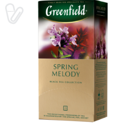 Чай Гринфилд Spring melody (25 пак./уп.) - Фото 1