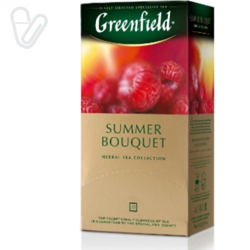 Чай Грінфілд Summer Bouquet (25 пак./пак.) - Фото 1