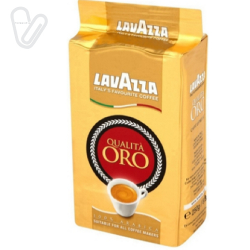 Кава мелена Lavazza Qualita Oro 250г вакуум - Фото 1
