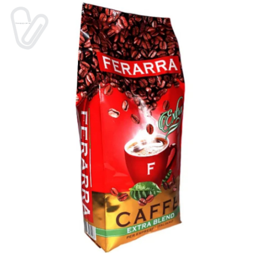 Кава в зернах FERARRA EXTRA BLEND 1 кг - Фото 1