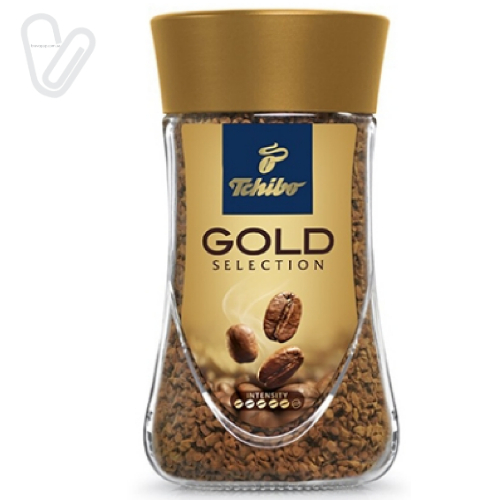 Кава розчинна Tchibo Gold Selection 200г скл. банка - Фото 1