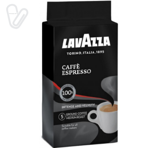 Кава мелена Lavazza Esspresso 250г вакуум - Фото 1