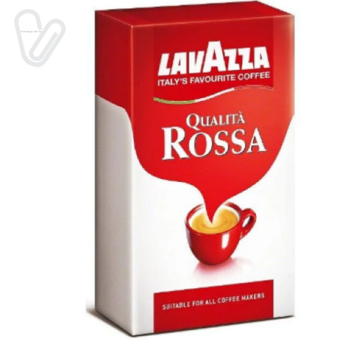 Кава мелена Lavazza Qualita Rossa 250г вакуум - Фото 1
