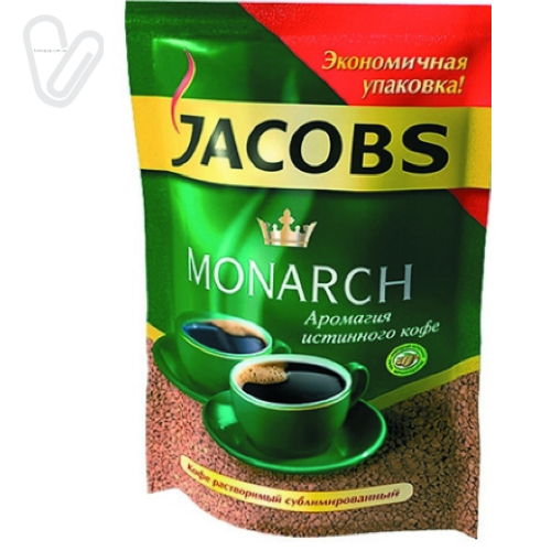 Кава розчинна Якобз Монарх м`яка упак. 400г - Фото 1