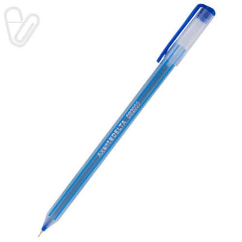 Ручка масляна DB 2059, синя - Фото 1