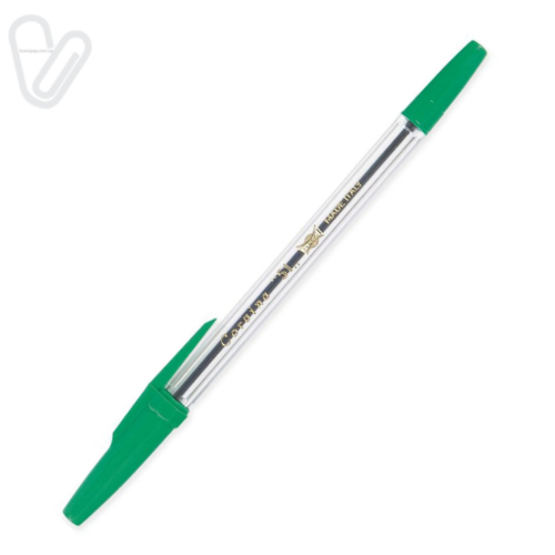 Ручка шариковая BEIFA 927 зеленая 0,5мм - Фото 1