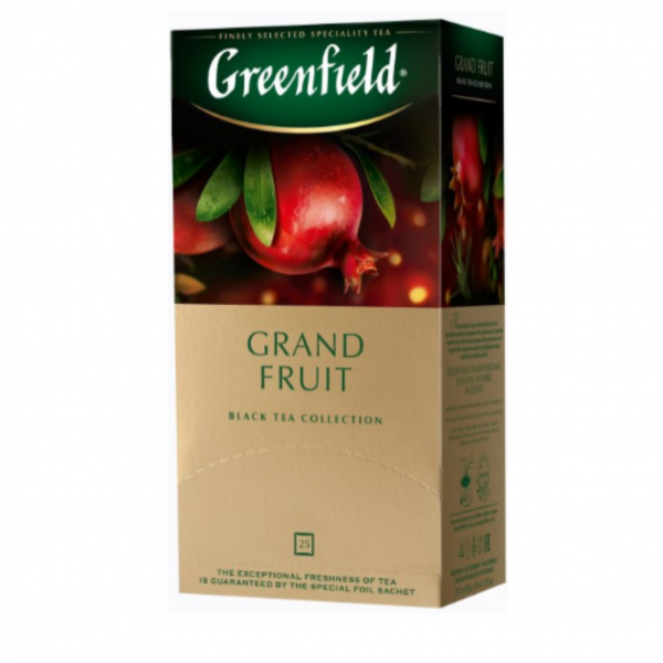 Чай Гринфилд GRAND FRUIT (25 пак./уп.) - Фото 1