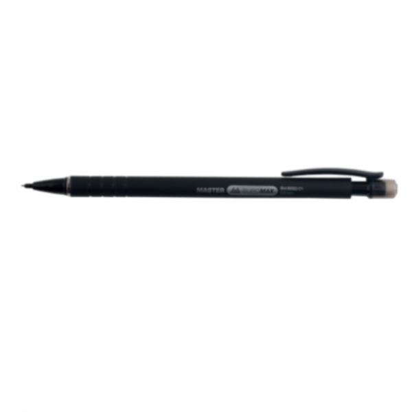 Олівець механічний 0,5 мм чорний, MASTER, Rubber Touch - Фото 1