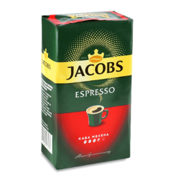 Кава мелена вакуум Espresso JACOBS MONARCH 450г - Фото 1