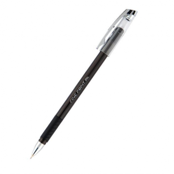 Ручка масляна 0,7 мм 1,5км Fine Point UNIMAX, чорна - Фото 1