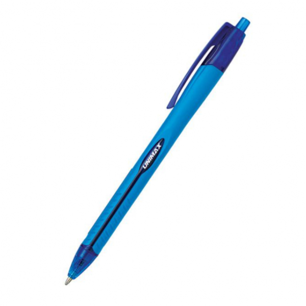 Ручка кулькова автом. 0,7 мм Aerogrip-2 AXENT, синя - Фото 1