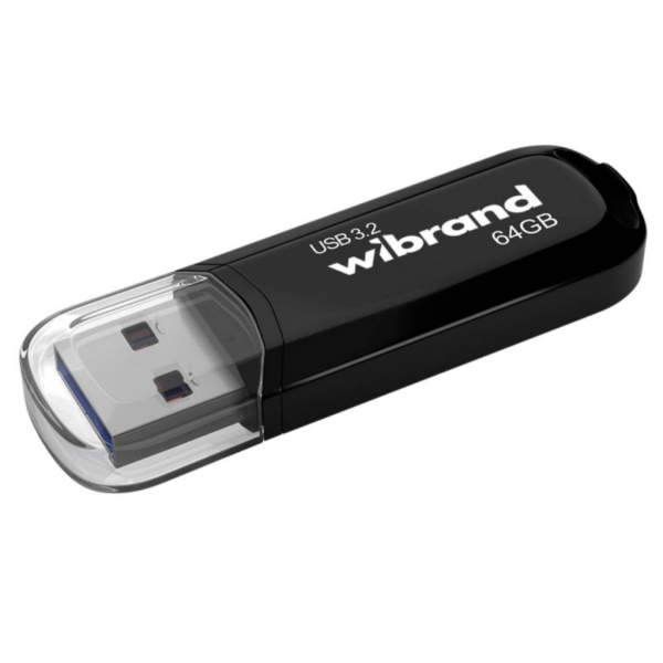 Флеш-накопичувач USB 3.2 Gen1 Marten Black  Wibrand 64GB - Фото 1