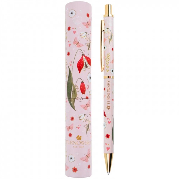 Ручка кульк. подар. Secret Garden, 0.7мм, синя - Фото 1