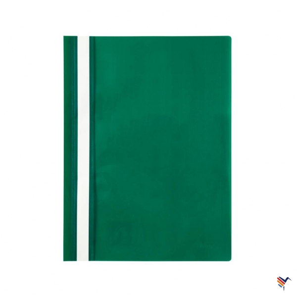 Швидкозшивач А4 120/150 мкм Axent зелений - Фото 1