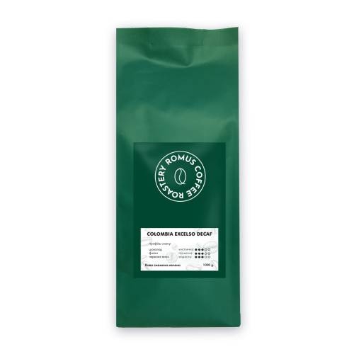 Кава мелена без кофеїну Romus Coffee Roastery Colombia Excelso Decaf 1 кг - Фото 1