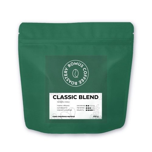 Кава мелена Romus Coffee Roastery Classic Blend 250 г - Фото 1