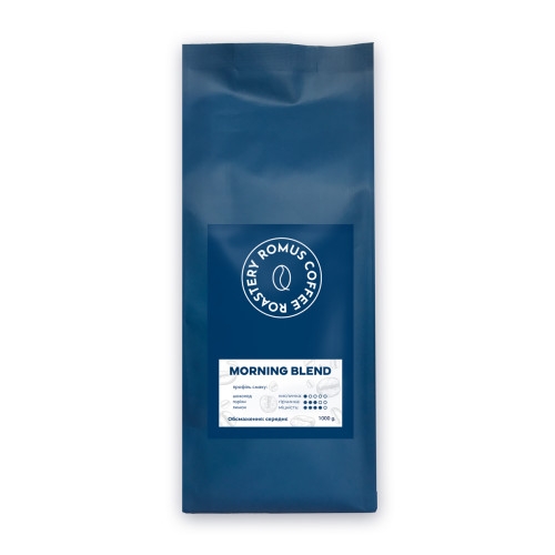 Кава в зернах Romus Coffee Roastery Morning Blend 1 кг - Фото 1