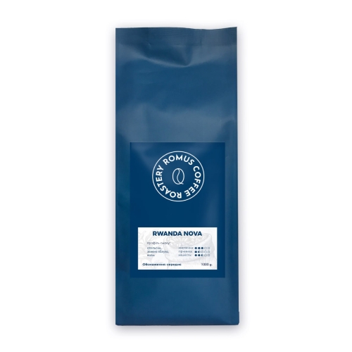 Кава в зернах Romus Coffee Roastery Rwanda Nova 1 кг - Фото 1