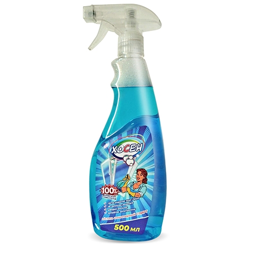 Засіб д/миття скла з розп. Хосен 500мл - Фото 1
