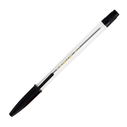 Ручка шариковая Buromax черная 0,7мм BM.8117 (50шт.уп.) - Фото 2