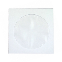 Конверт для CD мк белый с окном 80г/м2 100 шт./уп.