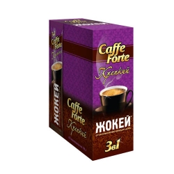 Кофе растворимый "Жокей" Caffe Forte (3в1) (10шт)