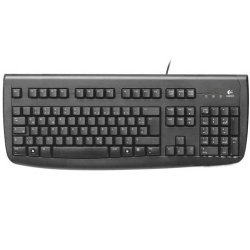 Клавиатура Logitech Deluxe черная 250 PS/2 OEM - Фото 2