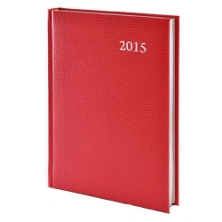 Ежедневник 2015 Стандарт Pellaq, красный