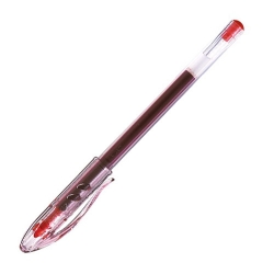 Ручка гелева червона 0,5 мм BL-SG-5-R “Super Gel”