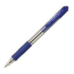Ручка кулькова автомат. синя 0,7 мм BPGP-10R-F-L "Super Grip"