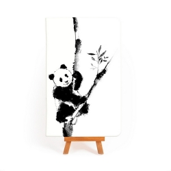 Блокнот дизайнерський  Панда: чорно-білі замальовки, А5, 40 арк