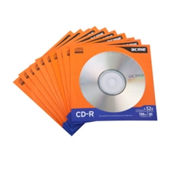 Диск CD-R, 700Mb, 52х, 80min, у конверті з вікном