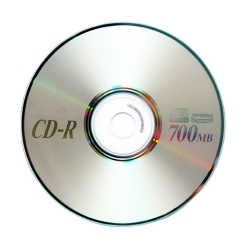 Диск CD-R,700Mb, 52х, Slim