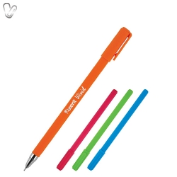 Ручка гелева Axent Vivid синя 0,5мм асорті