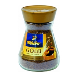 Кава розчинна Tchibo Gold Selection 100г скл. банка