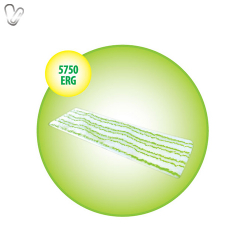 Моп змінний з мікрофібри для швабри  універсальної 44х13,5 см, 5750 ERG - Фото 2