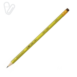 Олівець графітний з гумкою НВ 12 шт K-I-N 1372 - Фото 3