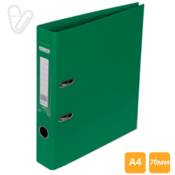 Папка-регистратор А4 двухстор. 5 см, зеленый ELITE