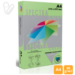 Папір кольор. А4 80г/м2 паст. зелений Spectra Color Lagoon 130 500арк.