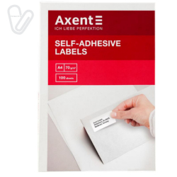 Наклейки паперові Axent (10) 105х58 (100арк/пак) Axent 2472-A - Фото 3