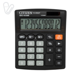 Калькулятор Citizen SDC-812NR