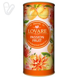 Чай Lovare Страстный Фрукт, 80 г. картонная туба