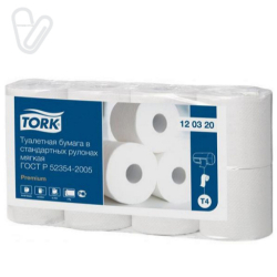 Папір туалетний Tork Premium 2-х шар 23 м 8шт/уп - Фото 2