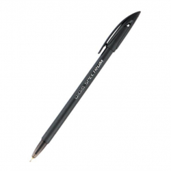 Ручка масляная Spectrum, чорна UX-100-01 - Фото 2