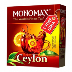 Чай чорний 100 пак. Мономах CEYLON