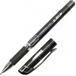 Ручка гелева чорна 0,7мм Digital Gel 829, Flair