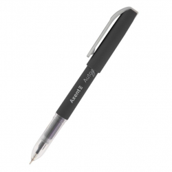 Ручка гелева 0,5 мм 2 км Autographe AXENT, чорна