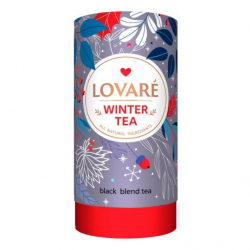 Чай чорний 80 гр Lovare WINTER TEA Інжир Гранат Пелюстки волошки - Фото 3