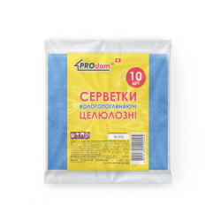 Серветки вологопоглин. Prodom 16х16 10 шт/уп - Фото 2